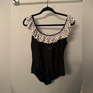 Betsey Johnson Polkadot Bathing Suit